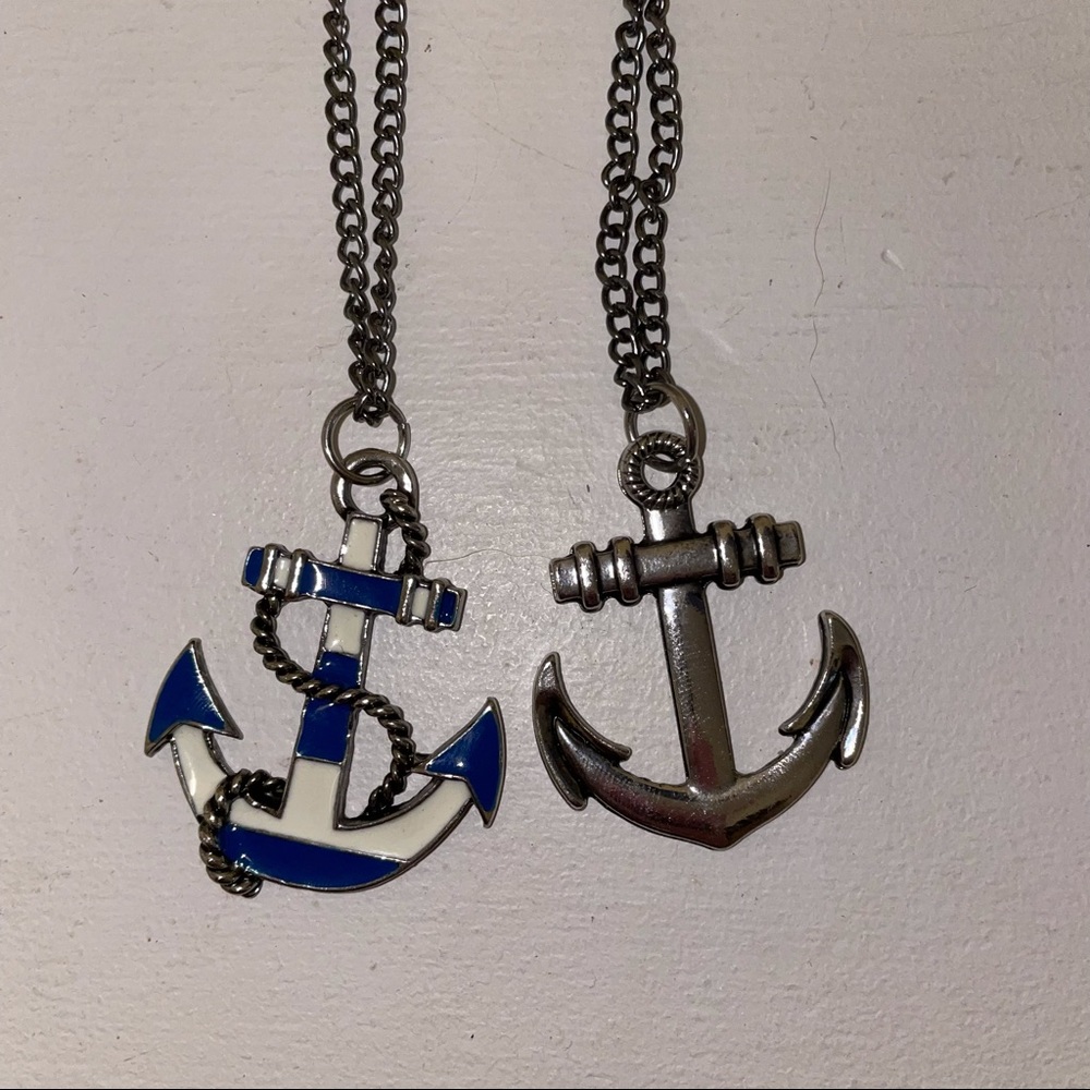 5/$10 Two anchor necklaces